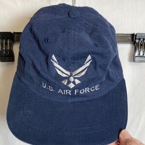 U.S. Air Force Navy Blue Cap Strapback Buckleback